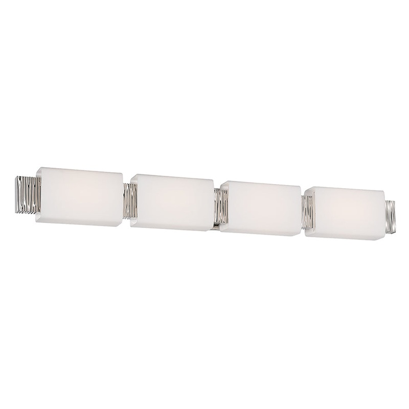 Aegean Bath & Wall Light in Polished Nickel