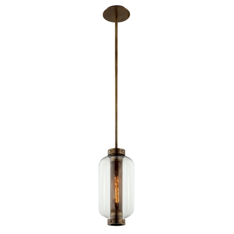 Atwater 1-Light Hanger in Vintage Brass