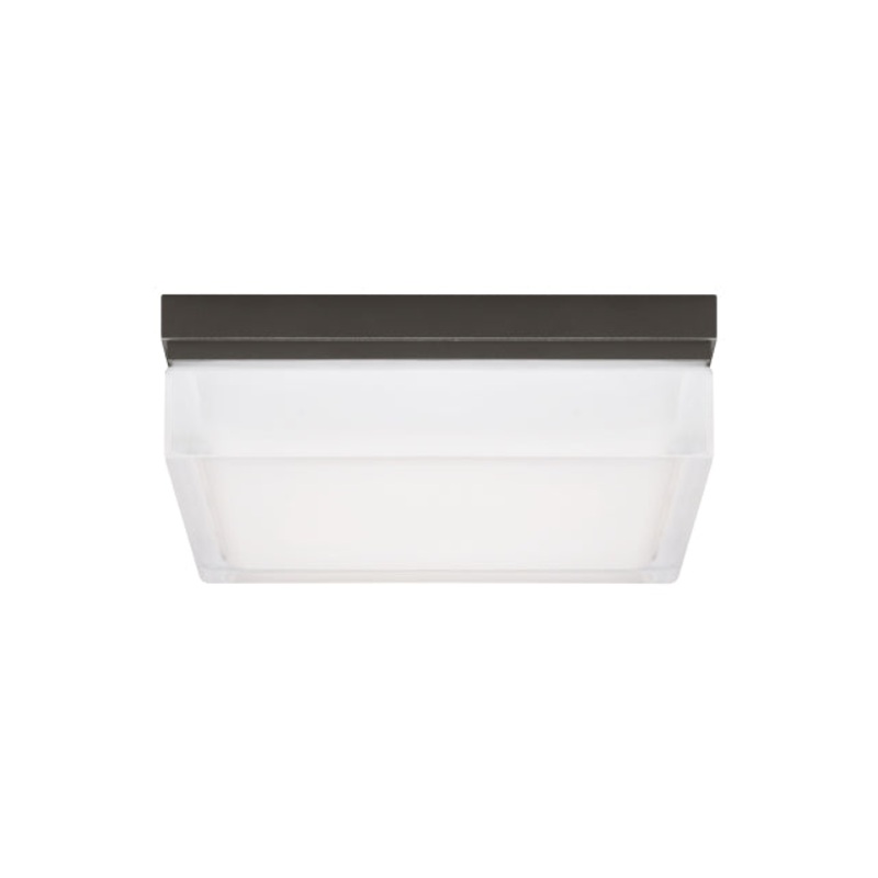 Boxie Large Flush Mount in Antique Bronze