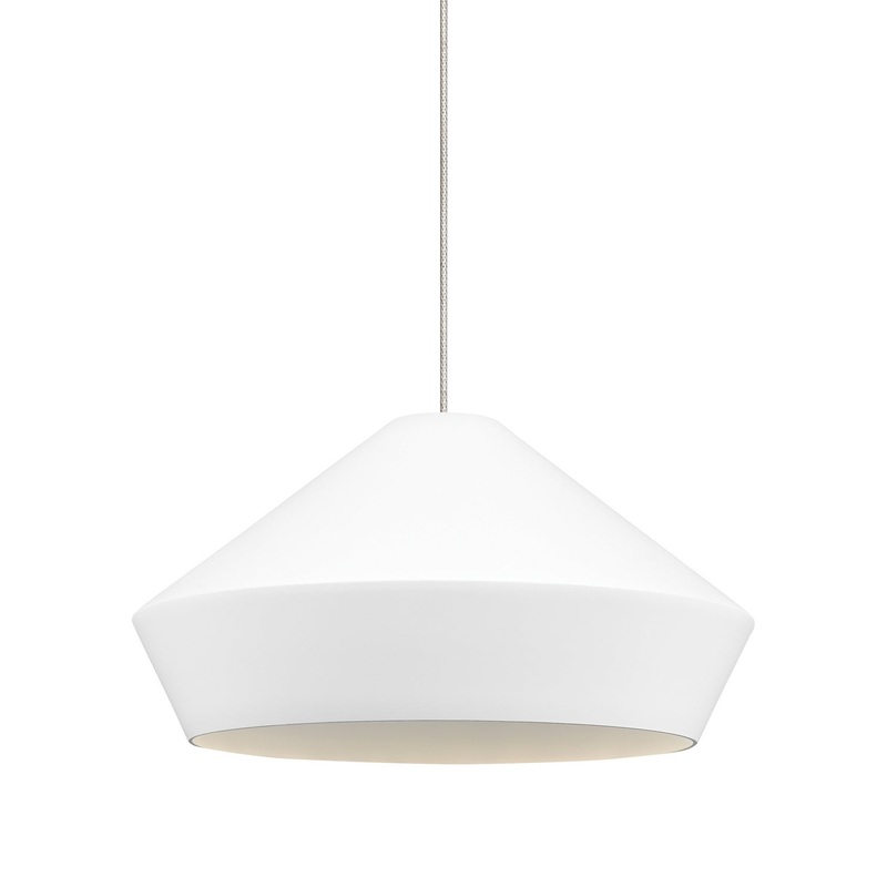 Brummel Pendant in Satin Nickel