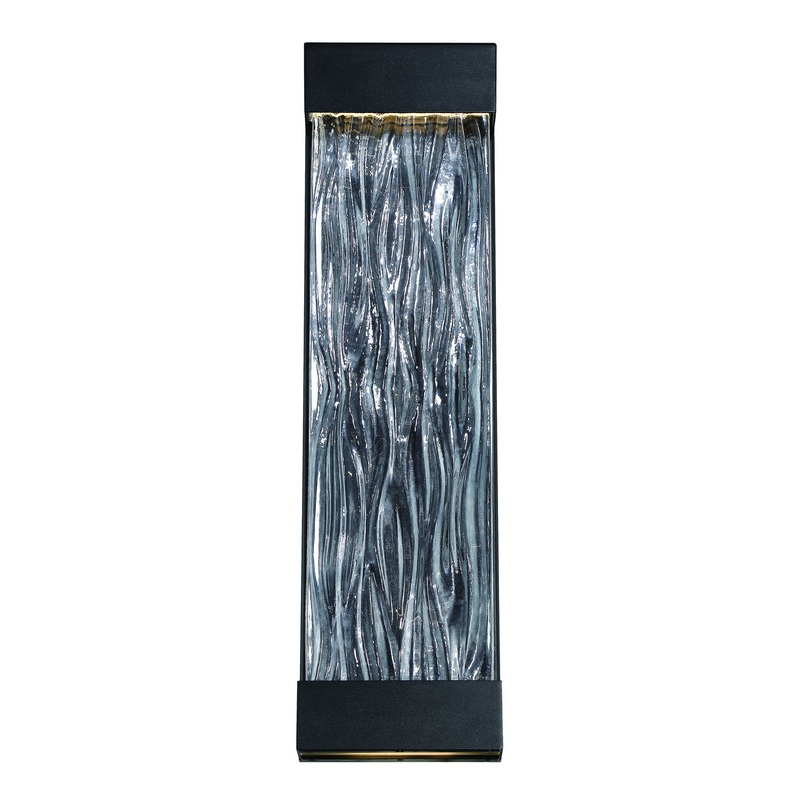 Fathom Outdoor Wall Light in Black