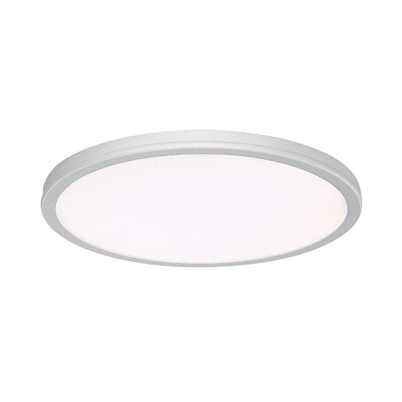 Geos 3000K 90CRI LED Flush Mount in Titanium