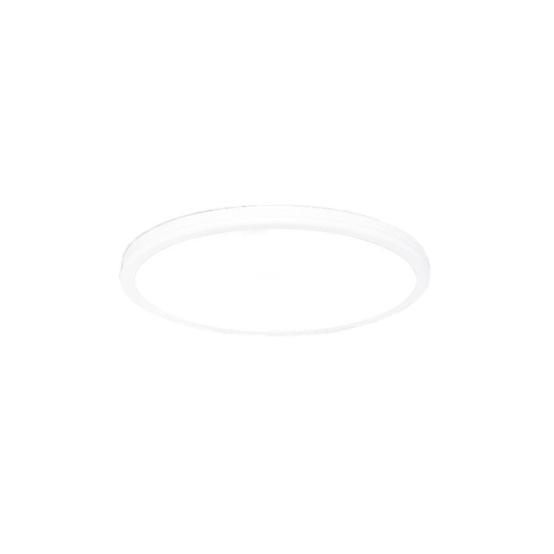 Geos 3000K 90CRI LED Flush Mount in White