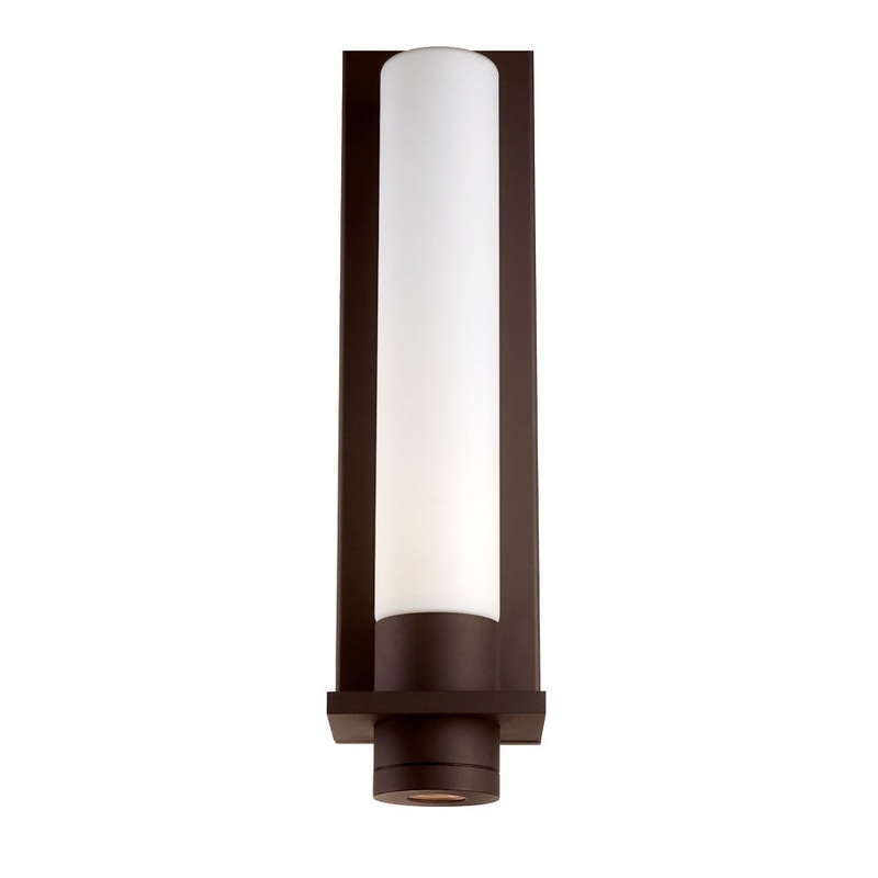Jedi 2 Light Outdoor Wall Light in Bronze