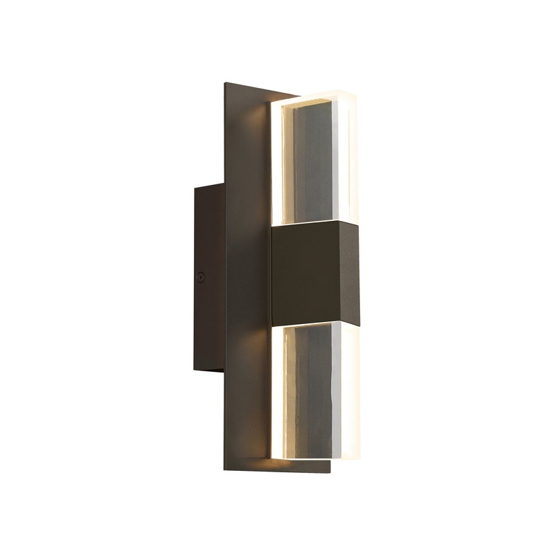 Lyft 12 Outdoor Wall in Bronze