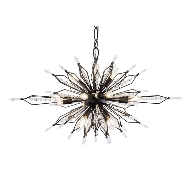 Orbital 16-Light Linear Pendant