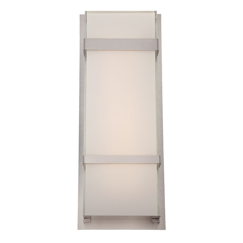 Phantom 2 Light Outdoor Wall Light in Stainless Steel