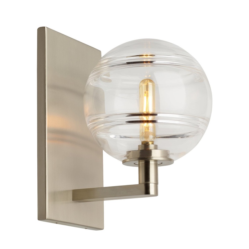 Sedona Wall in Satin Nickel