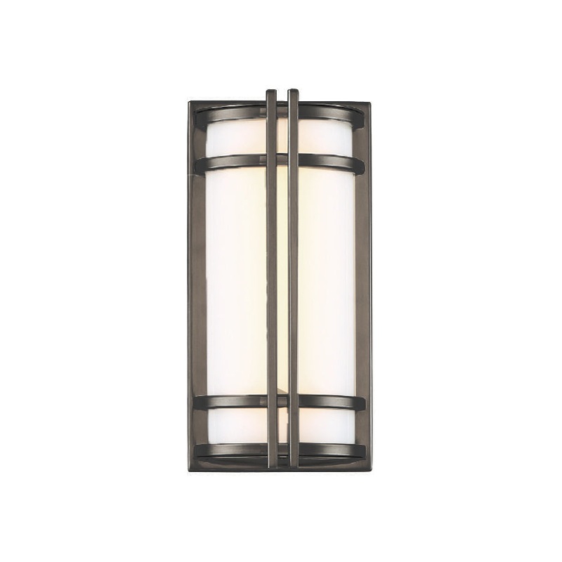 Skyscraper Outdoor Wall Light in Bronze