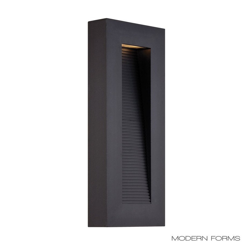 Urban 4 Light Outdoor Wall Light in Black