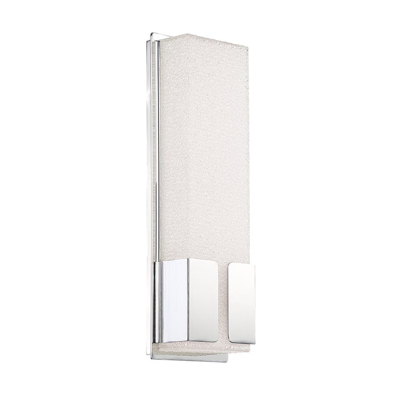 Vodka 1 Light Wall Sconce in Chrome