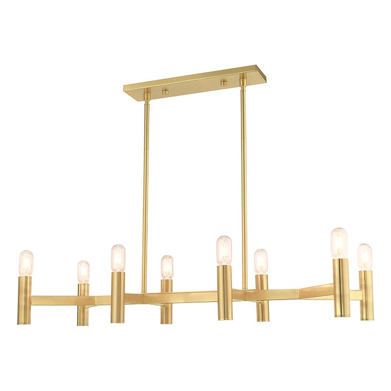 Copenhagen 8-Light Linear Chandelier