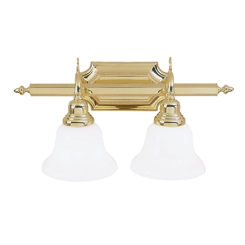 French Regency 2-Light Bath Vanity