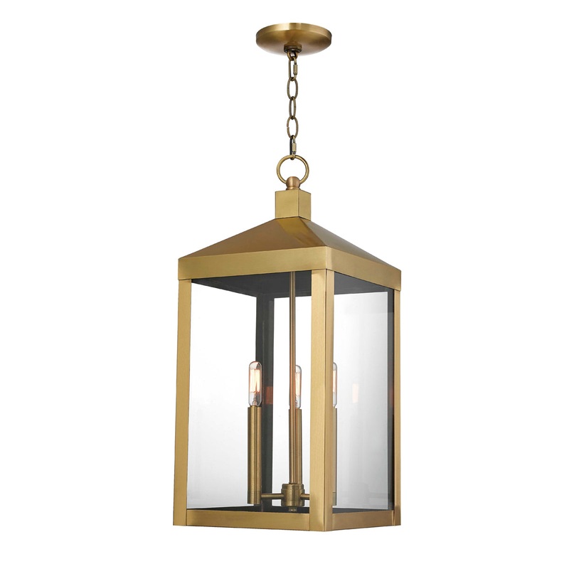 Nyack 3-Light Outdoor Pendant Lantern