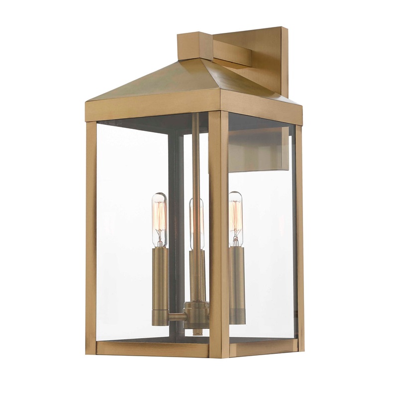 Nyack 3-Light Outdoor Wall Lantern