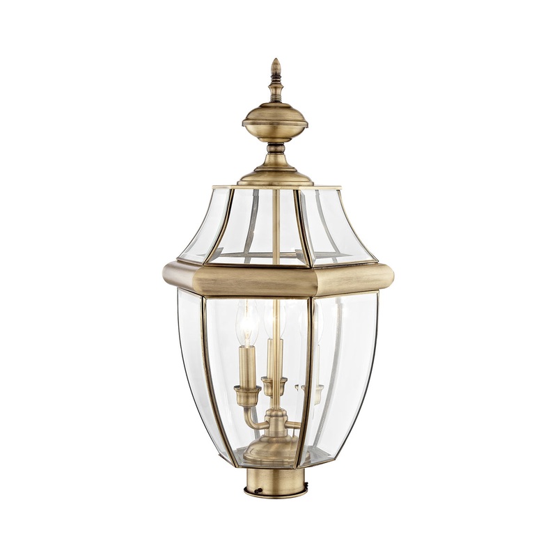 Monterey 3-Light Outdoor Post Lantern