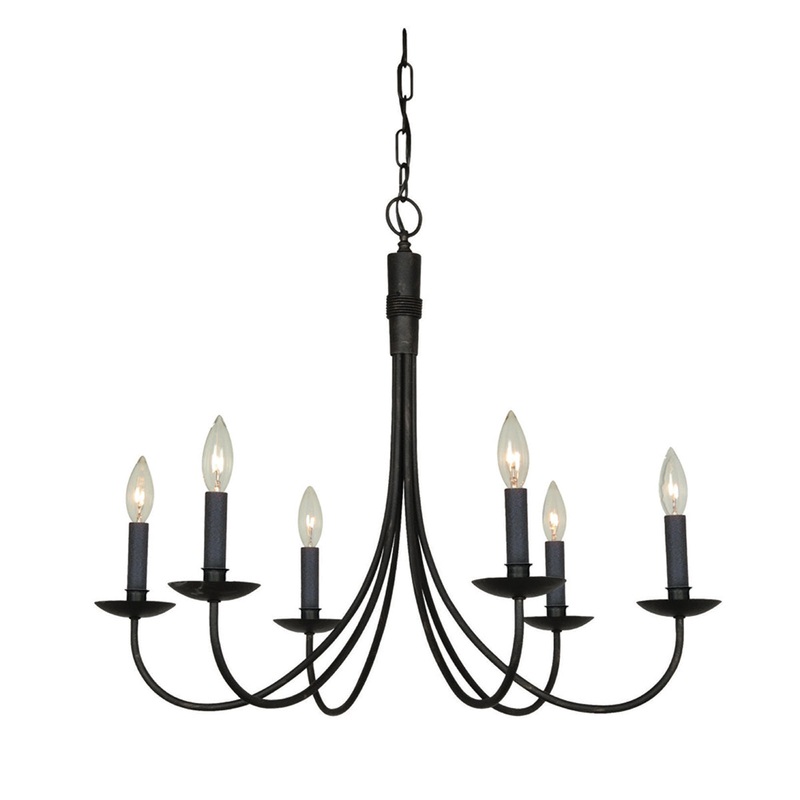 Wrought Iron Chandelier