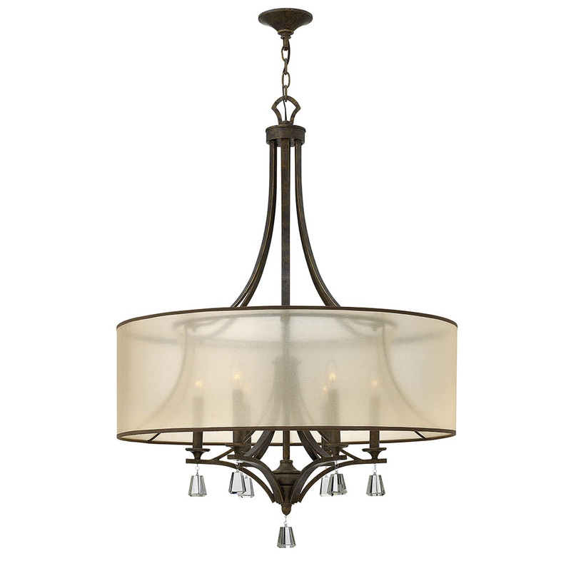 Mime Large Drum Chandelier