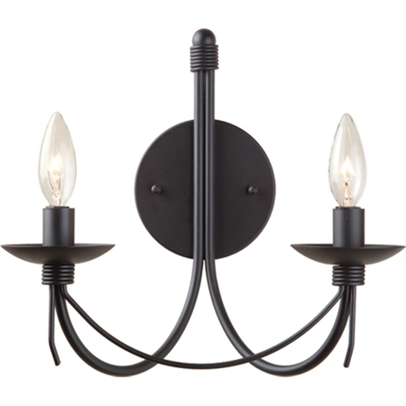 Wrought Iron Wall Light
