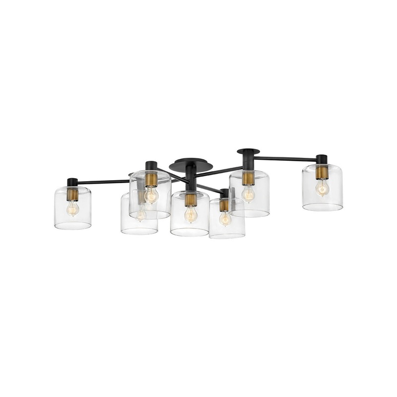 Axel Extra Large Semi-Flush Mount