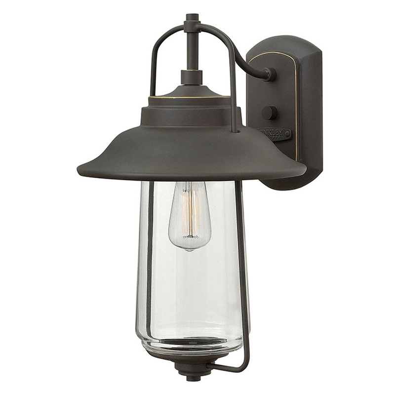 Belden Place Medium Wall Mount Lantern in Oil Rubbed Bronze