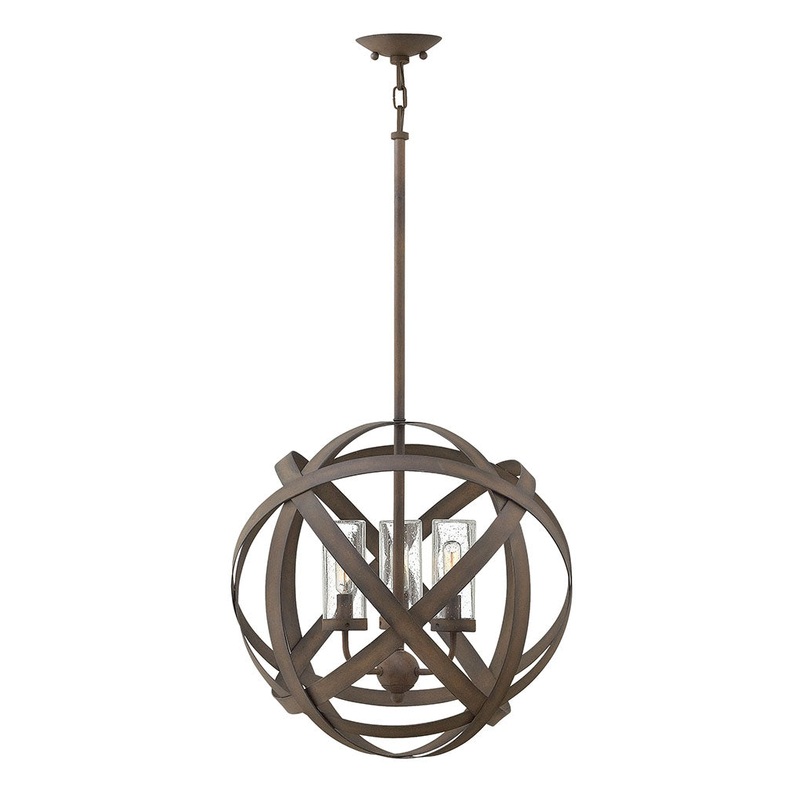 Carson Medium Orb Outdoor Chandelier