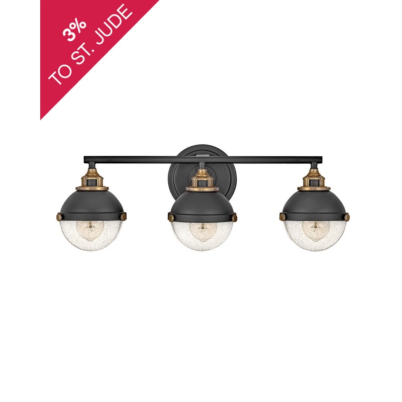 Fletcher Three Light Vanity