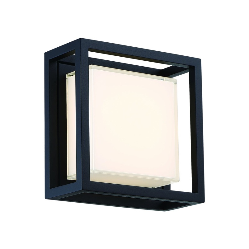 Framed LED Outdoor Wall Light