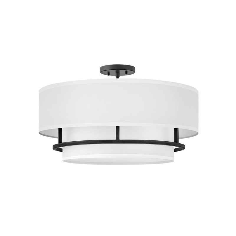 Graham Large Semi-Flush Mount