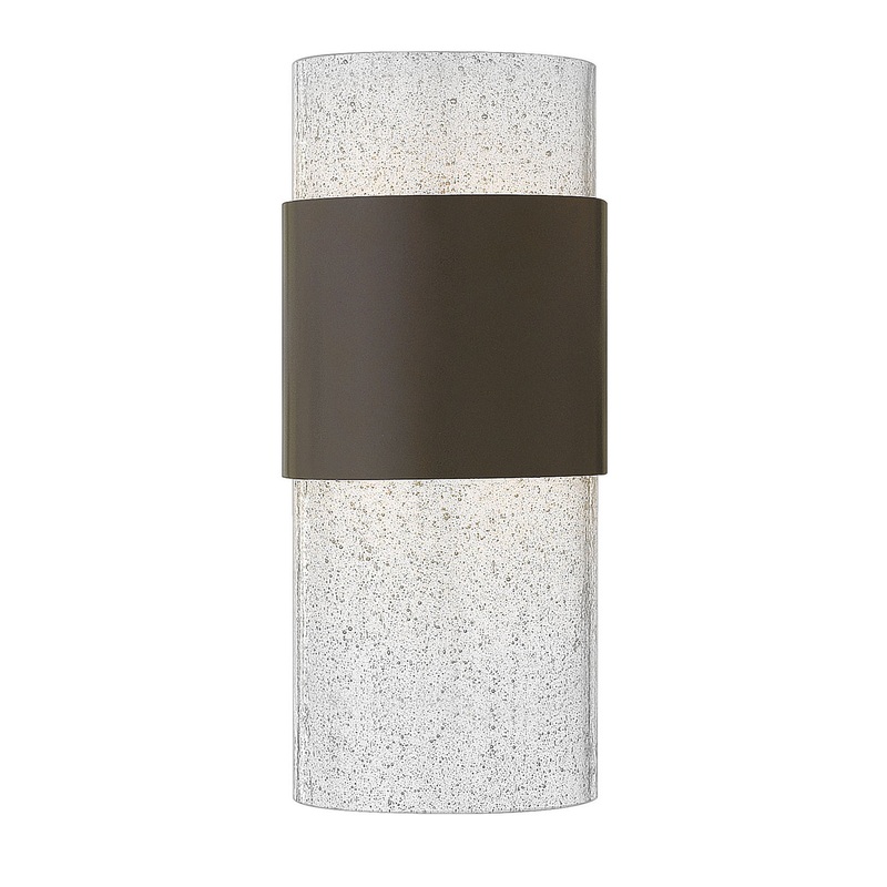 Horizon Small Wall Mount Lantern in Buckeye Bronze