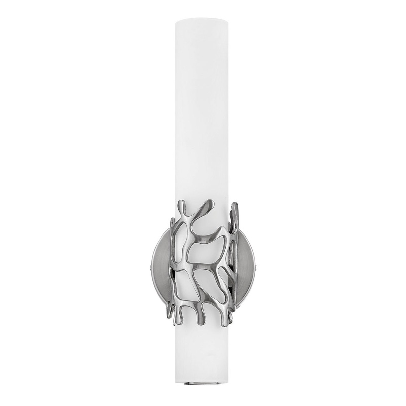 Lyra Small LED Sconce in Brushed Nickel