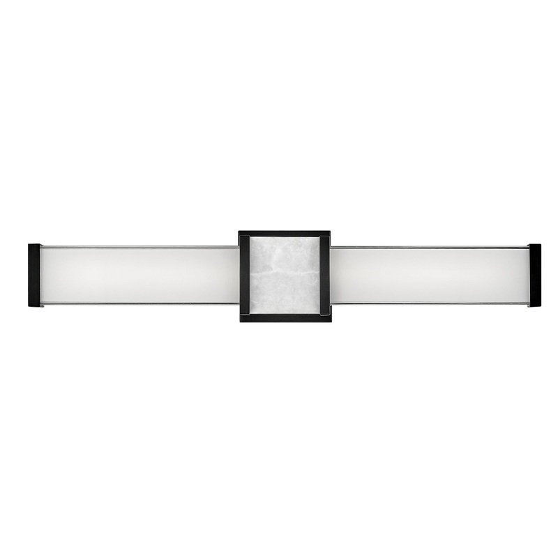 Pietra Medium LED Vanity in Black
