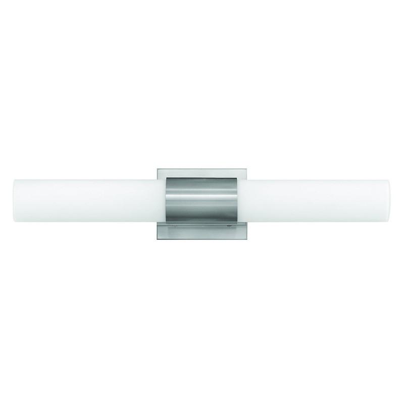Portia Large LED Vanity in Brushed Nickel