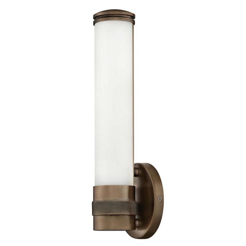 Remi Small LED Sconce in Champagne Bronze