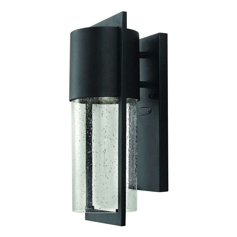 Shelter Small Wall Mount Lantern in Black