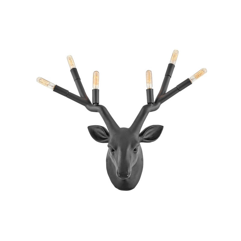 Stag Six Light Sconce