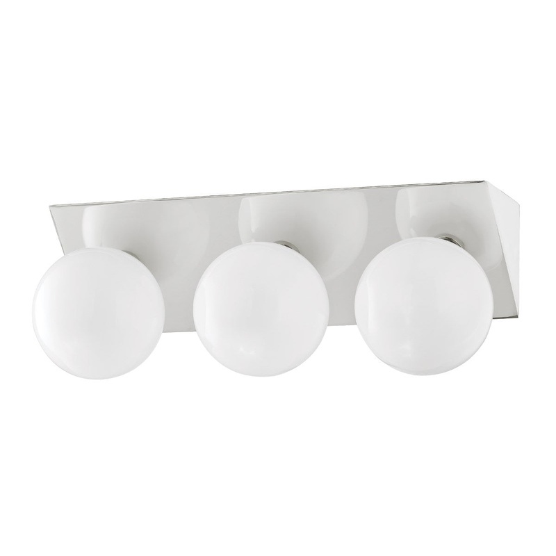 Aspyn 3 Light Bath Bracket in Polished Nickel