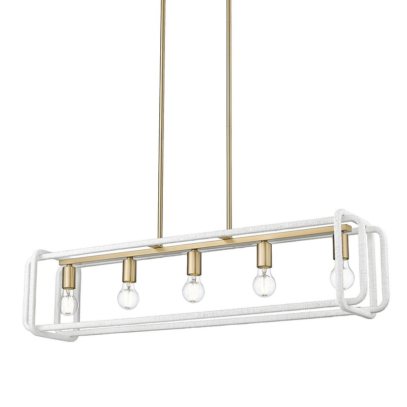 Camden Linear Pendant in Brushed Champagne Bronze