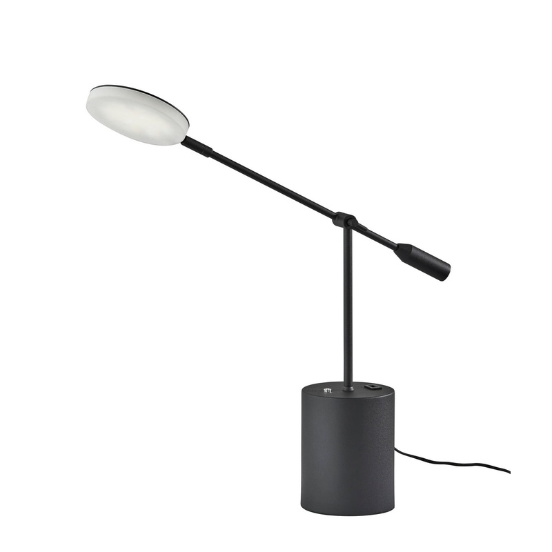 Grover LED Desk Lamp in Black