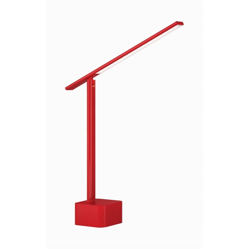 Portables LED Table Lamp in Gloss Red