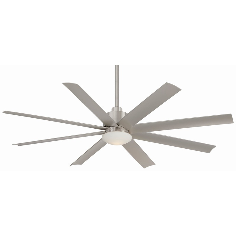 Slipstream - 65" Ceiling Fan in Brushed Nickel Wet
