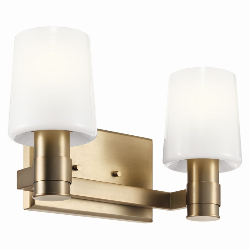 Adani 2-Light Vanity in Champagne Bronze