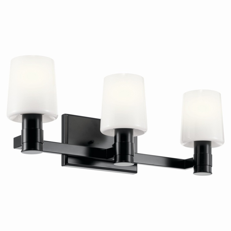 Adani 3-Light Vanity in Black