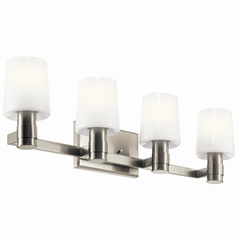 Adani 4-Light Vanity in Brushed Nickel