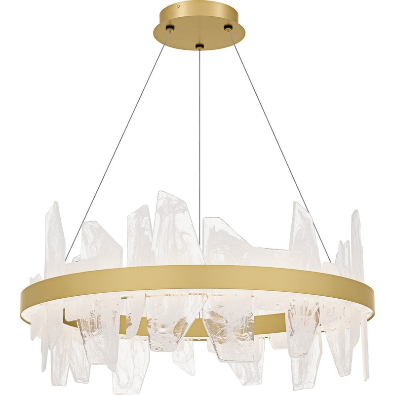 Aurelia LED Chandelier in Soft Gold