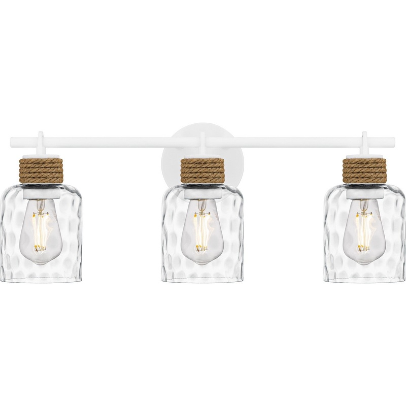 Baltic 3-Light Bath in Matte White