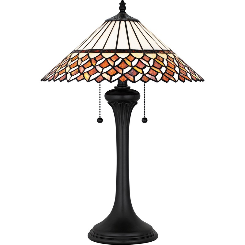 Isla 2-Light Table Lamp in Matte Black