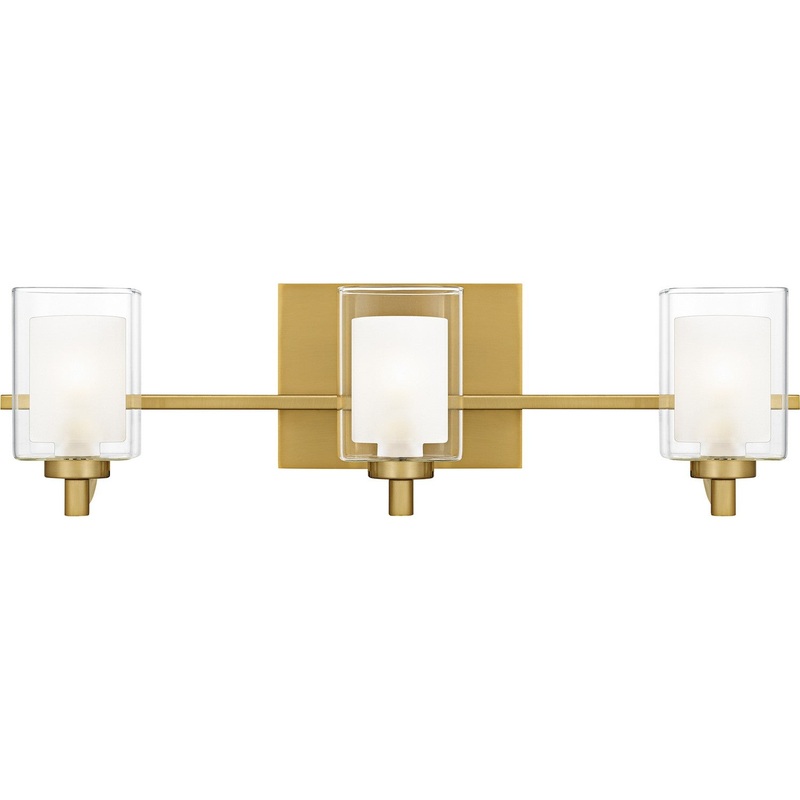 Kolt 3-Light Bath in Brushed Gold