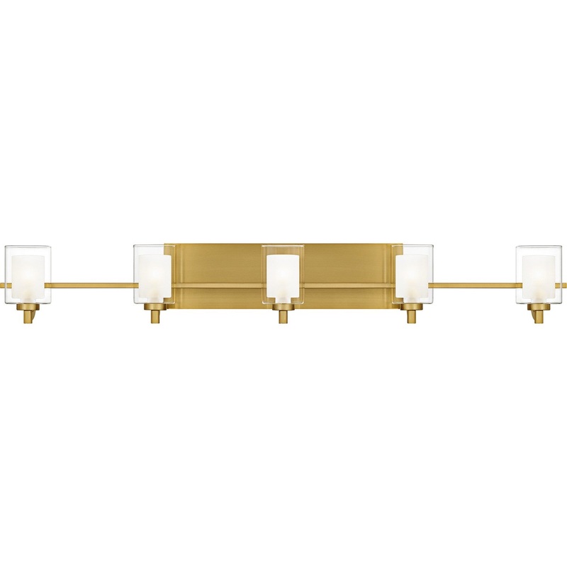 Kolt 5-Light Bath in Brushed Gold