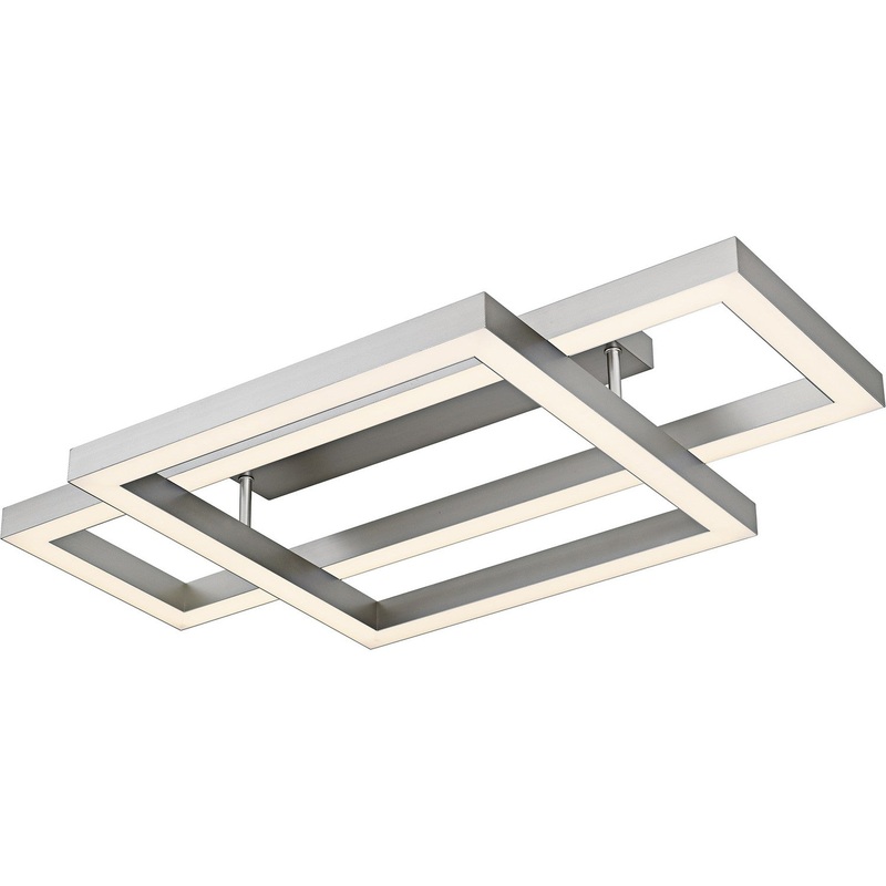Lawless LED Semi-Flush Mount in Painted Brushed Nickel